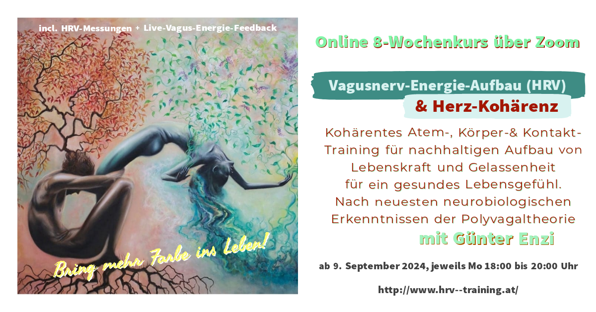 8-Wochen-Kurs: Balance und Aufbau von Vagusnerv-Energie (HRV) in Wien