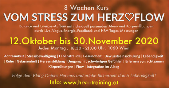 8-Wochen-Kurs: Balance und Aufbau von Lebenskraft und Lebensenergie in Wien