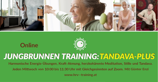 Jungbrunnen-Training Tanadva Plus ber Zoom